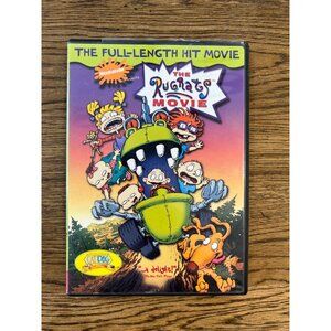 Nickelodeon The Rugrats Movie DVD Full-Length Hit Movie With Interactive Menus